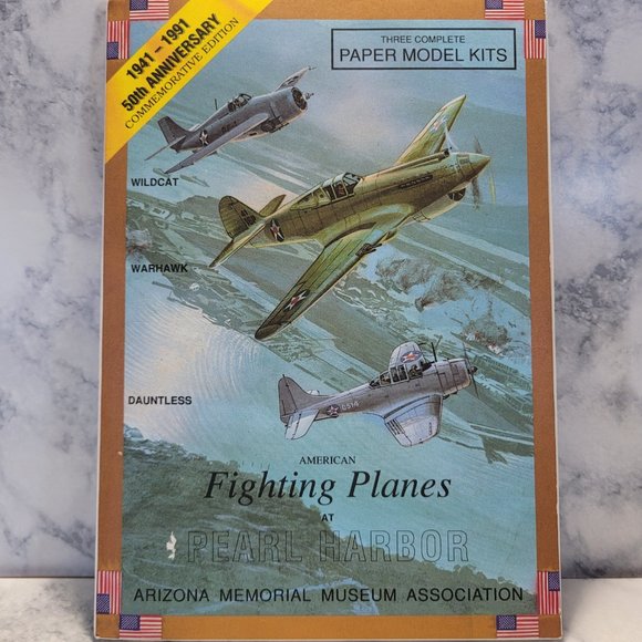 50th Anniversary Pearl Harbor Paper Airplane Model Kits - Picture 8 of 13